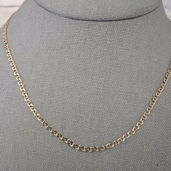 Sale Vintage NWOT Alabaster GP Mariner Link Chain Necklace - Picture 1 of 5